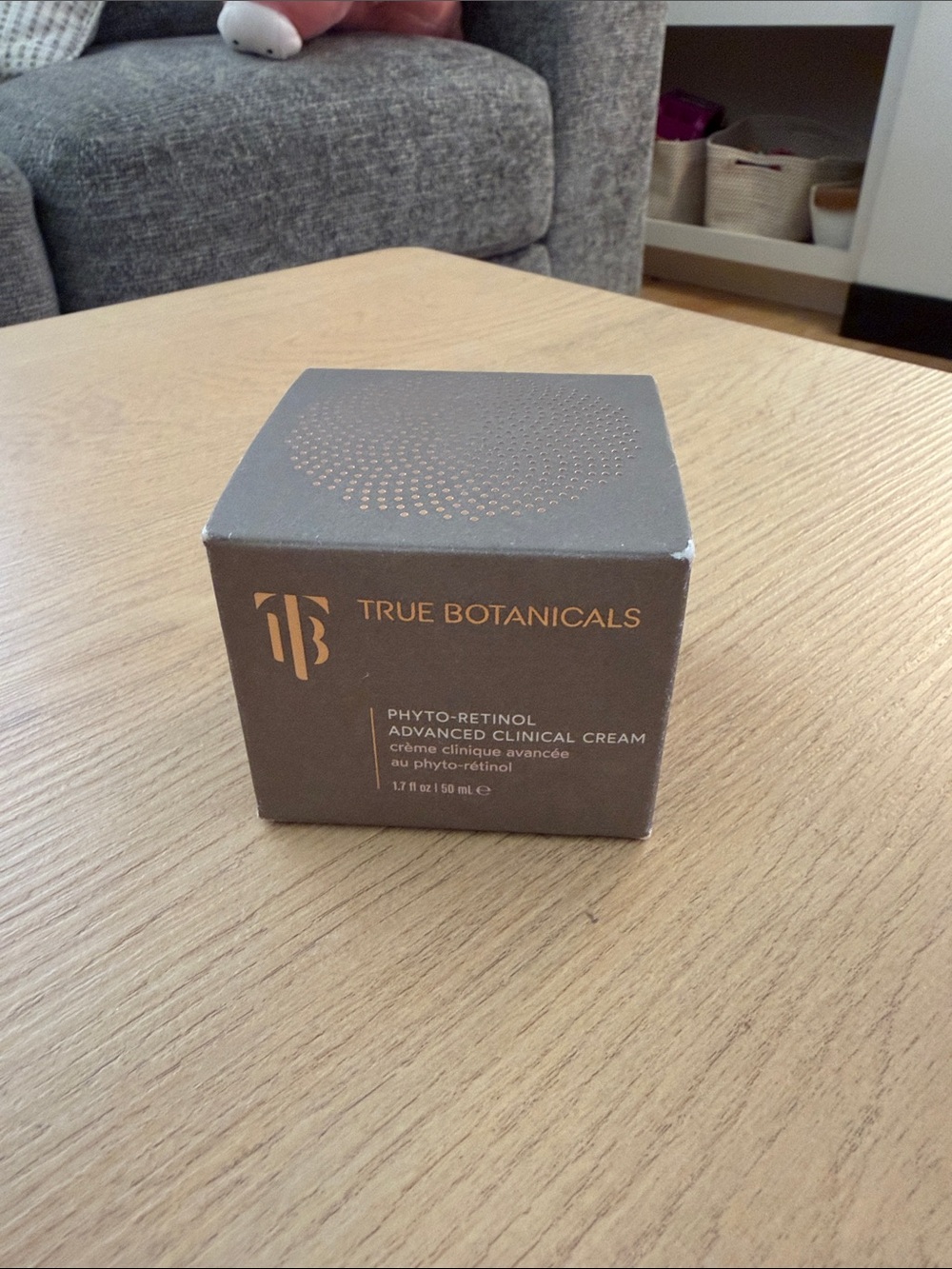 True Botanicals Phyto-Retinol Advanced Clinical Cream — Gray
